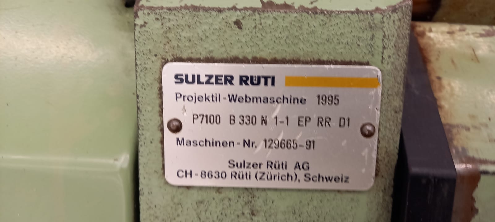 Sulzer P7100 B 330 N1-1 EP RR D1 bouwjaar 1995 foto 14